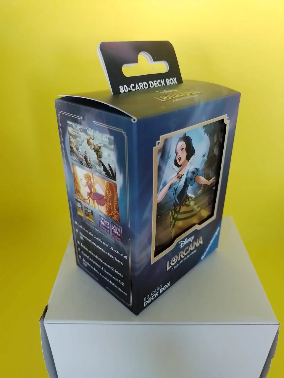 Caixa baralho Disney Lorcana Branca de Neve e Gênio 80 cards Ravensburger TCG – photo 4